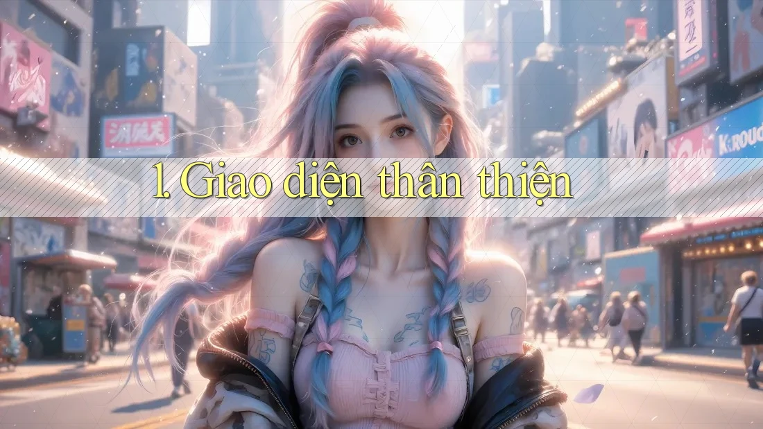 1. Giao Diện Thân Thiện