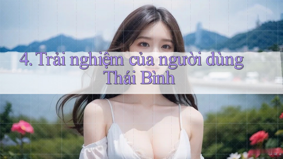 4. Trải nghiệm của người dùng Thái Bình