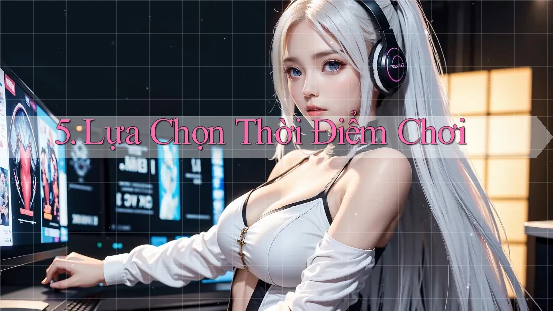 5. Lựa chọn thời điểm chơi