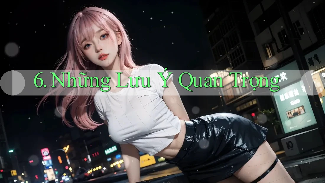 6. Những Lưu Ý Quan Trọng