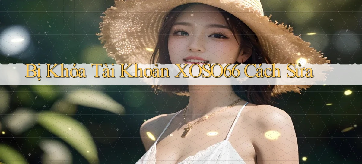 bị khóa tài khoản xoso66 cách sửa