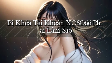bị khóa tài khoản xoso66 phải làm sao