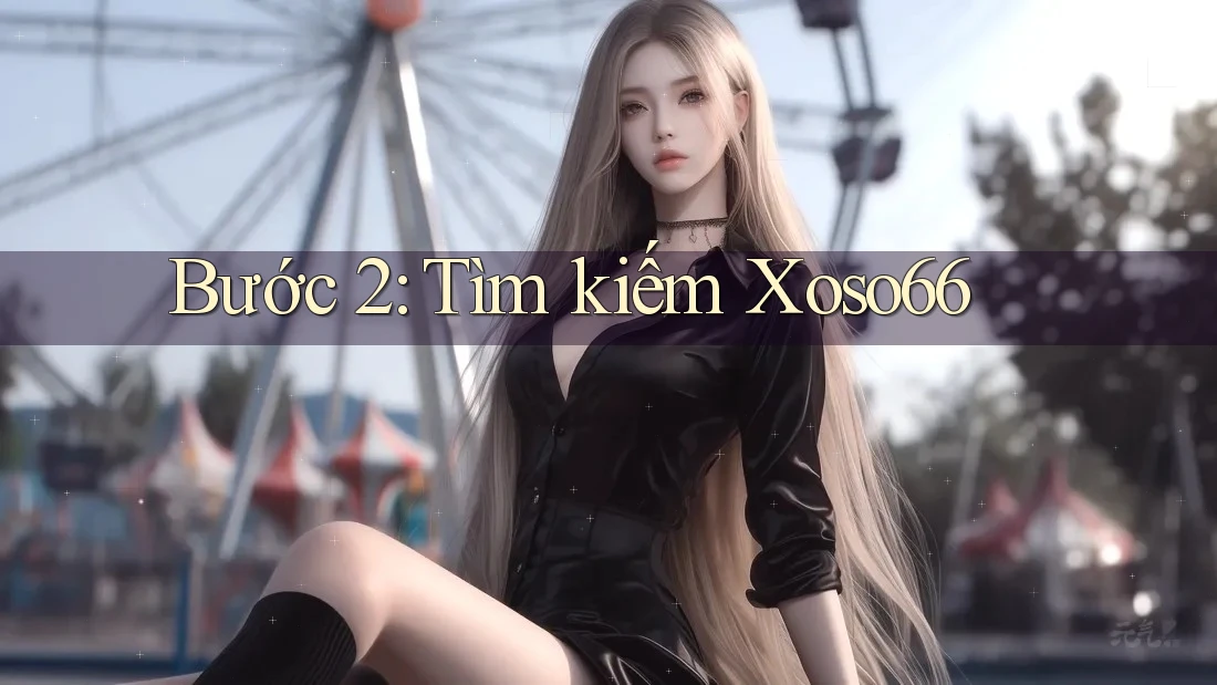 Bước 2: Tìm kiếm Xoso66