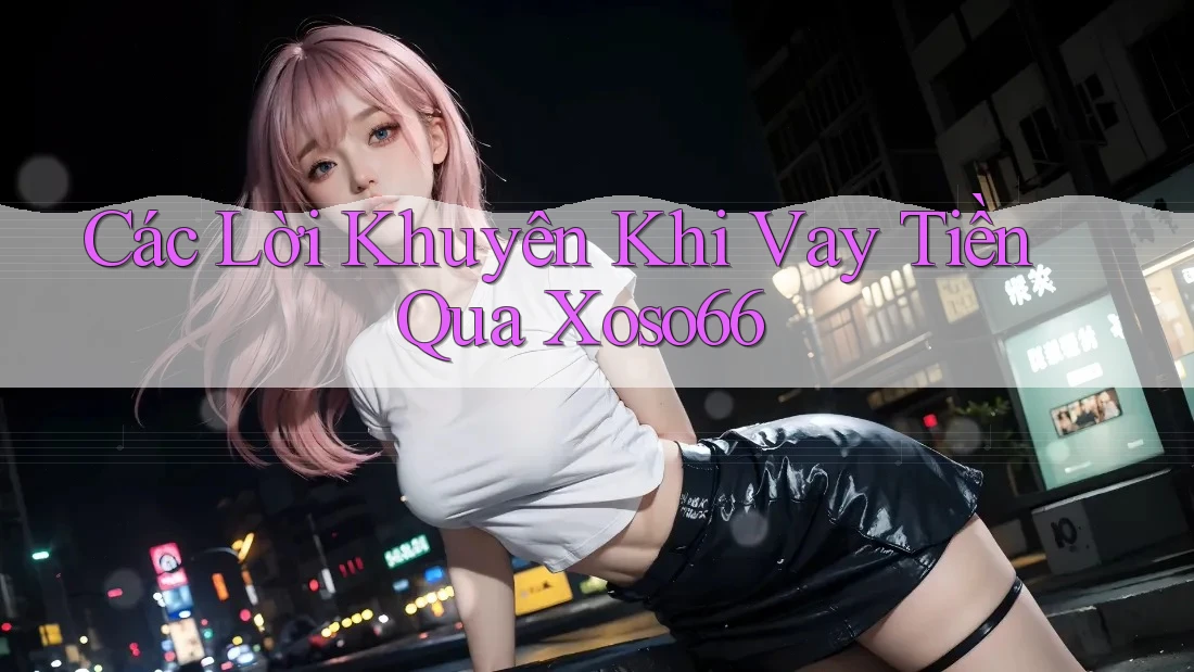Các Lời Khuyên Khi Vay Tiền Qua Xoso66