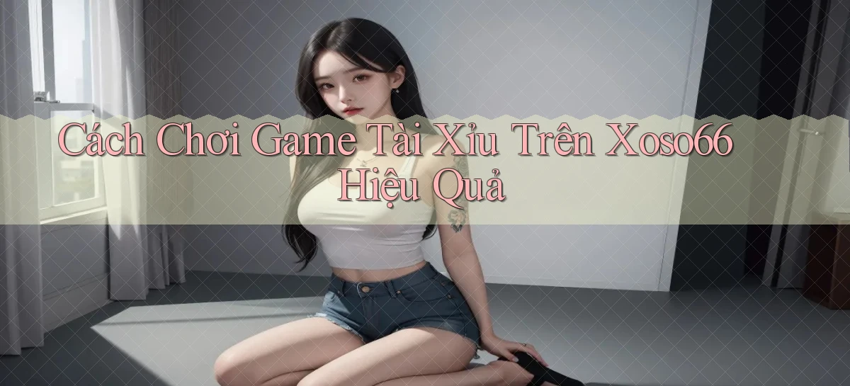 cách chơi game tài xỉu trên xoso66 hiệu quả