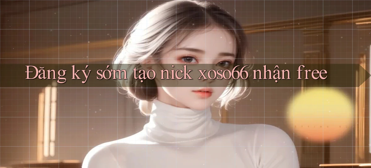 đăng ký sớm tạo nick xoso66 nhận free