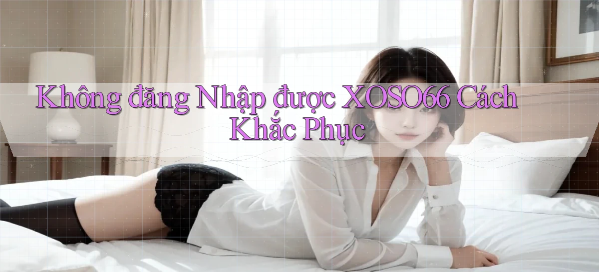 không đăng nhập được xoso66 cách khắc phục