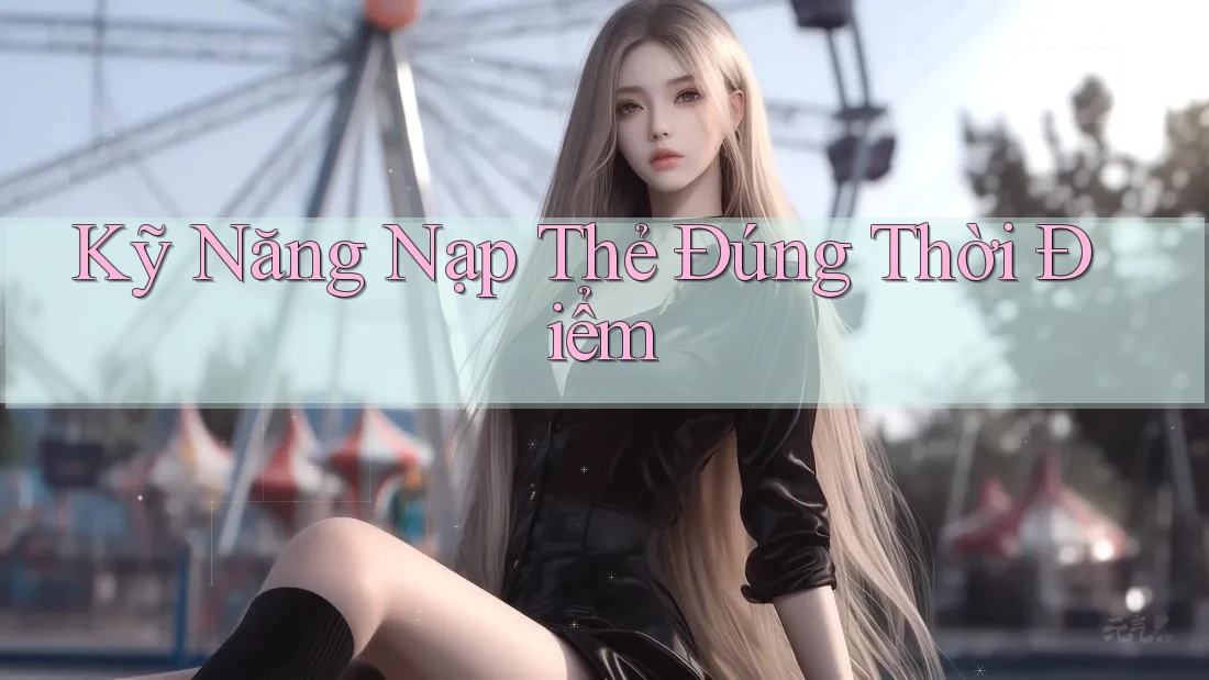 Kỹ Năng Nạp Thẻ Đúng Thời Điểm