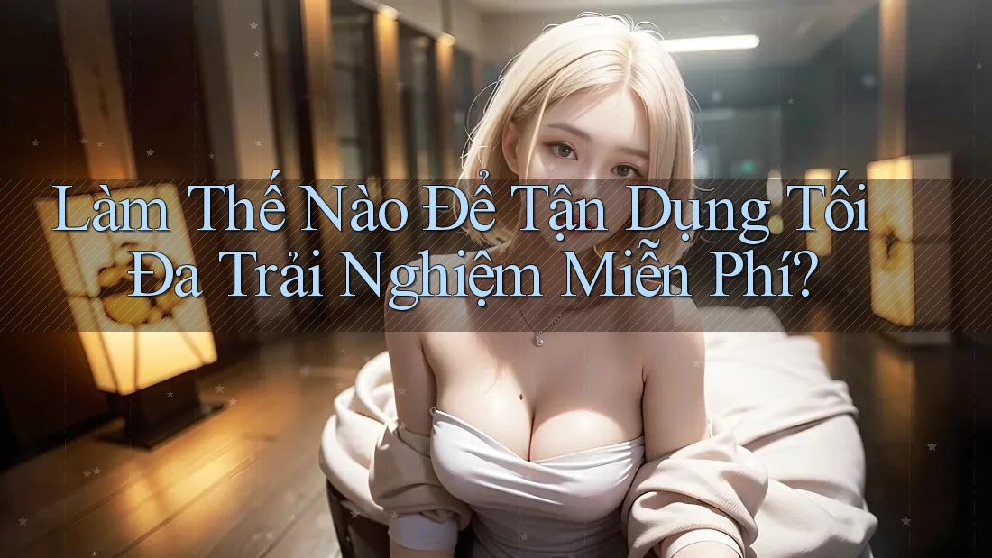 Làm Thế Nào Để Tận Dụng Tối Đa Trải Nghiệm Miễn Phí?