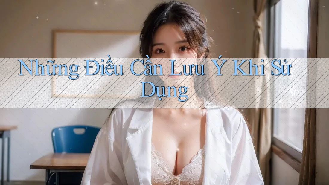 Những Điều Cần Lưu Ý Khi Sử Dụng