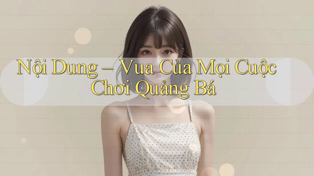 Nội Dung – Vua Của Mọi Cuộc Chơi Quảng Bá Nội Dung – Vua Của Mọi Cuộc Chơi Quảng Bá