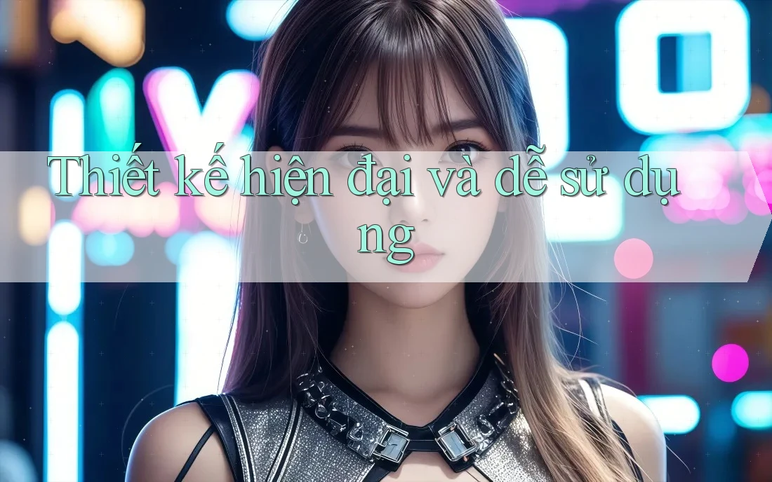 Thiết kế hiện đại và dễ sử dụng