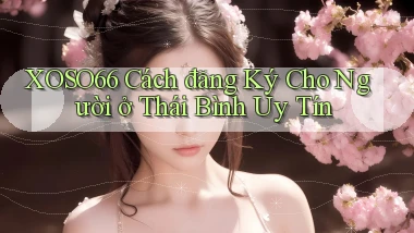 xoso66 cách đăng ký cho người ở Thái Bình uy tín