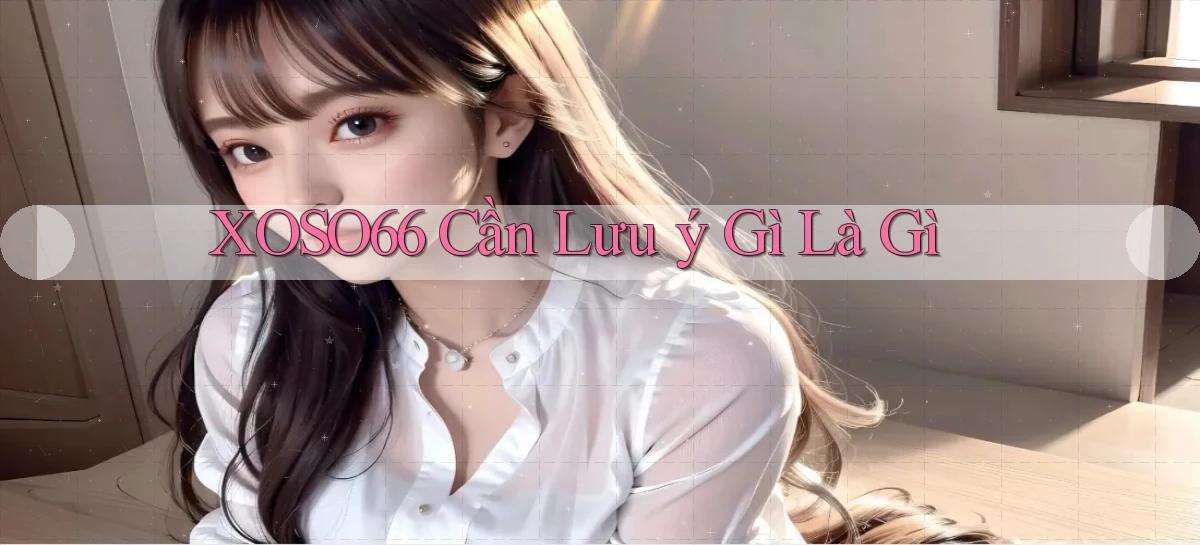 xoso66 cần lưu ý gì là gì