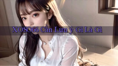 xoso66 cần lưu ý gì là gì